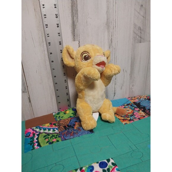 DISNEY BABIES LION KING BABY  SIMBA 10 INCH TALL  PLUSH STUFFED - Picture 1 of 7